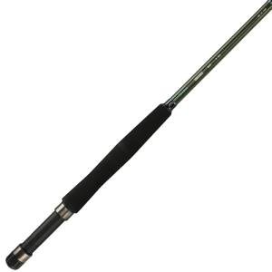Shakespeare 8' Cedar Canyon Select Fly Fishing Rod, 5/6 wt Line Rating, Moderate Action for Easy Casting, 3-Piece Fiberglass Construction, Durable EVA Handle