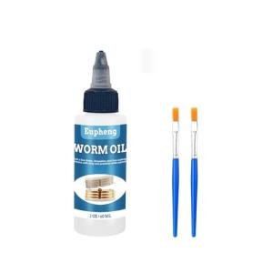 Eupheng Worm Oil for Soft Plastic Fishing Lures, Easy Release Lubricant for Bait Making Tools, Non-Stick Formula for Hand-Poured Soft Baits