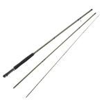 Shakespeare 8' Cedar Canyon Select Fly Fishing Rod, 5/6 wt Line Rating, Moderate Action for Easy Casting, 3-Piece Fiberglass Construction, Durable EVA Handle