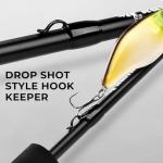 KastKing Crixus Fishing Rods, Spinning Rod 7ft -Medium - Fast-2pcs