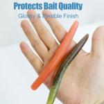 Eupheng Worm Oil for Soft Plastic Fishing Lures, Easy Release Lubricant for Bait Making Tools, Non-Stick Formula for Hand-Poured Soft Baits