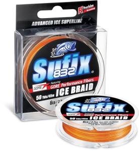 Sufix 832 Ice Braid Fishing Line, 50 Yards