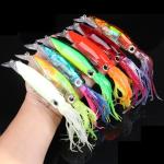 7pcs Long Cast Octopus Fishing Lures, 40g