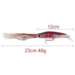 7pcs Long Cast Octopus Fishing Lures, 40g