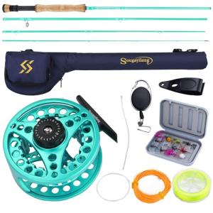 Sougayilang 4-Piece Fly Fishing Combo Starter Set