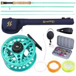 Sougayilang 4-Piece Fly Fishing Combo Starter Set