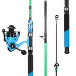 Sougayilang Spinning Reel and 5FT Fishing Rod Combo