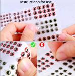 Assorted 3D 4D 5D Fishing Lure Eyes Set