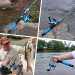 Sougayilang Spinning Reel and 5FT Fishing Rod Combo