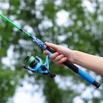 Sougayilang Spinning Reel and 5FT Fishing Rod Combo