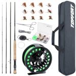 TOPFORT Fly Fishing Rod and Reel Combo Kit