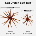Eupheng Floating Sea Urchin Soft Bait Set
