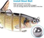 6-Segment Bass Minnow Swimbait Fishing Lures
