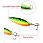 30 Fishing Lures Metal Spinners for Bass & Trout