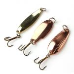 30 Fishing Lures Metal Spinners for Bass & Trout