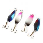 30 Fishing Lures Metal Spinners for Bass & Trout