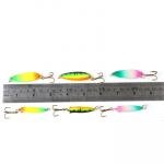 30 Fishing Lures Metal Spinners for Bass & Trout