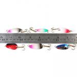 30 Fishing Lures Metal Spinners for Bass & Trout