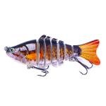15 Pcs Lifelike Multi-Jointed Swimbait Lures