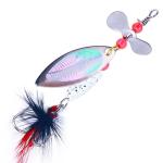 16-Piece Fishing Lure Kit with Bait and Spinners