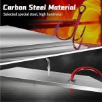 25 Pack Red Treble Hooks for Freshwater & Saltwater