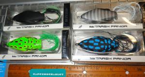 13 Fishing Walkin' Trash Panda 9/16 oz - 4 Pack