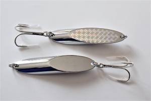 Chrome Silver Kast Spoons for Fishing Lures