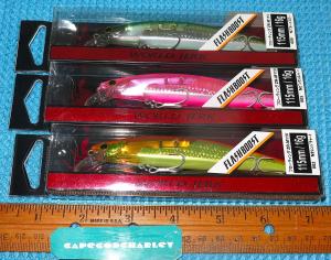 Shimano Scorpion World Jerk Lures - 3 Colors