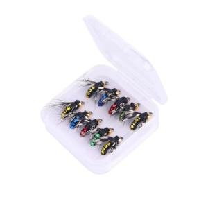 10-Pack Fly Fishing Lures Kit for Bass & Trout