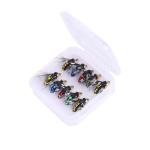 10-Pack Fly Fishing Lures Kit for Bass & Trout