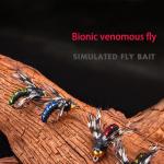 10-Pack Fly Fishing Lures Kit for Bass & Trout