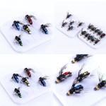 10-Pack Fly Fishing Lures Kit for Bass & Trout