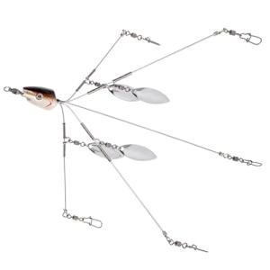 Alabama Rigs with 4 Blades for Bass Fishing