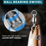 Alabama Rigs with 4 Blades for Bass Fishing