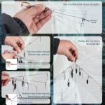 Alabama Rigs with 4 Blades for Bass Fishing