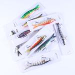 Lifelike 5-Section Bionic Fish Lure with Hooks