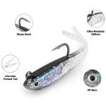20 Soft Plastic Fishing Lures for Bass and Trout