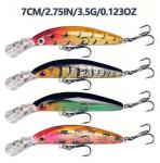 56-Piece Mixed Bionic Fishing Lure Set