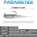 20 Soft Plastic Fishing Lures for Bass and Trout