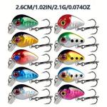 56-Piece Mixed Bionic Fishing Lure Set