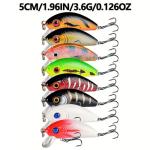 56-Piece Mixed Bionic Fishing Lure Set