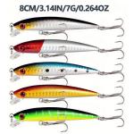 56-Piece Mixed Bionic Fishing Lure Set