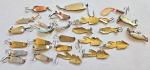 27 Assorted Fishing Lures: Spoons, Jigs, Spinners