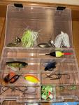 Bass Fishing Lures Set with Tackle Box
