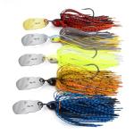 MadBite Bladed Jig Fishing Lures - 5 Color Kit