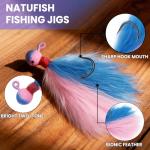 Mixed-Color Crappie Jigs Kit - 5 Pieces