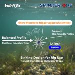 Japanese Soft Plastic Bass Fishing Lure, 1.4-inch