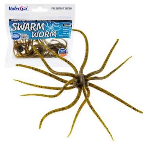 Japanese Style Tentacle Dice Fishing Lure - Green Pumpkin