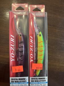 Yo-Zuri Crystal Minnow Fishing Lures Set