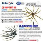 Japanese Style Tentacle Dice Fishing Lure - Green Pumpkin